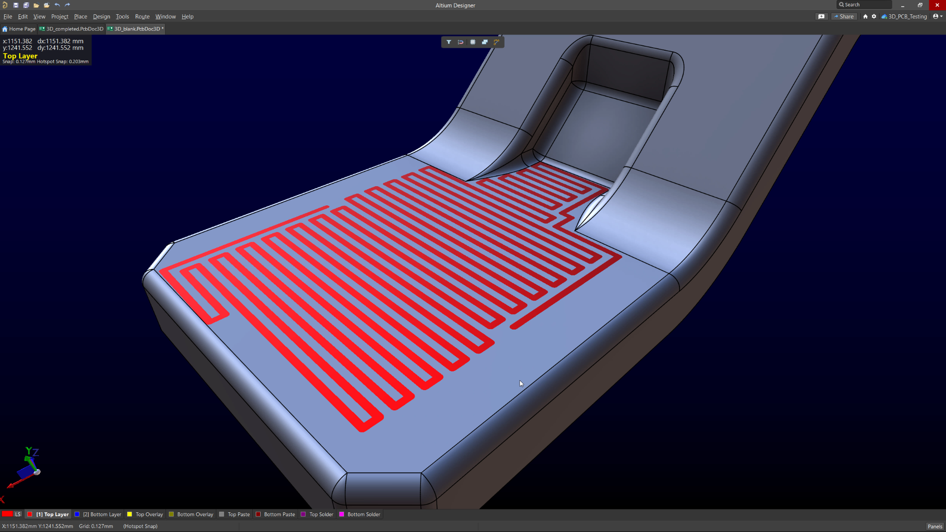3D Automatic Face Filling Preview